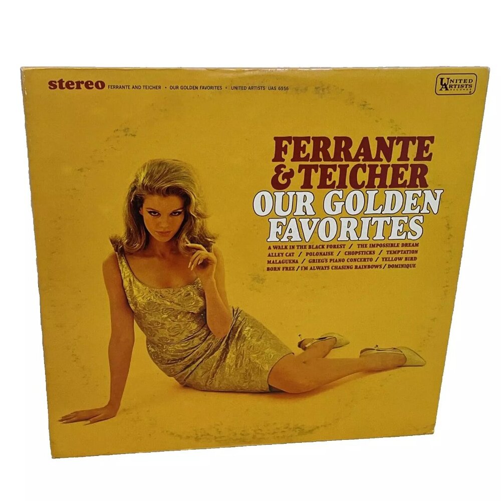 Ferrante & Teicher Our Golden Favorites (Vinyl, 1967) United Artists UAS 6556 VG